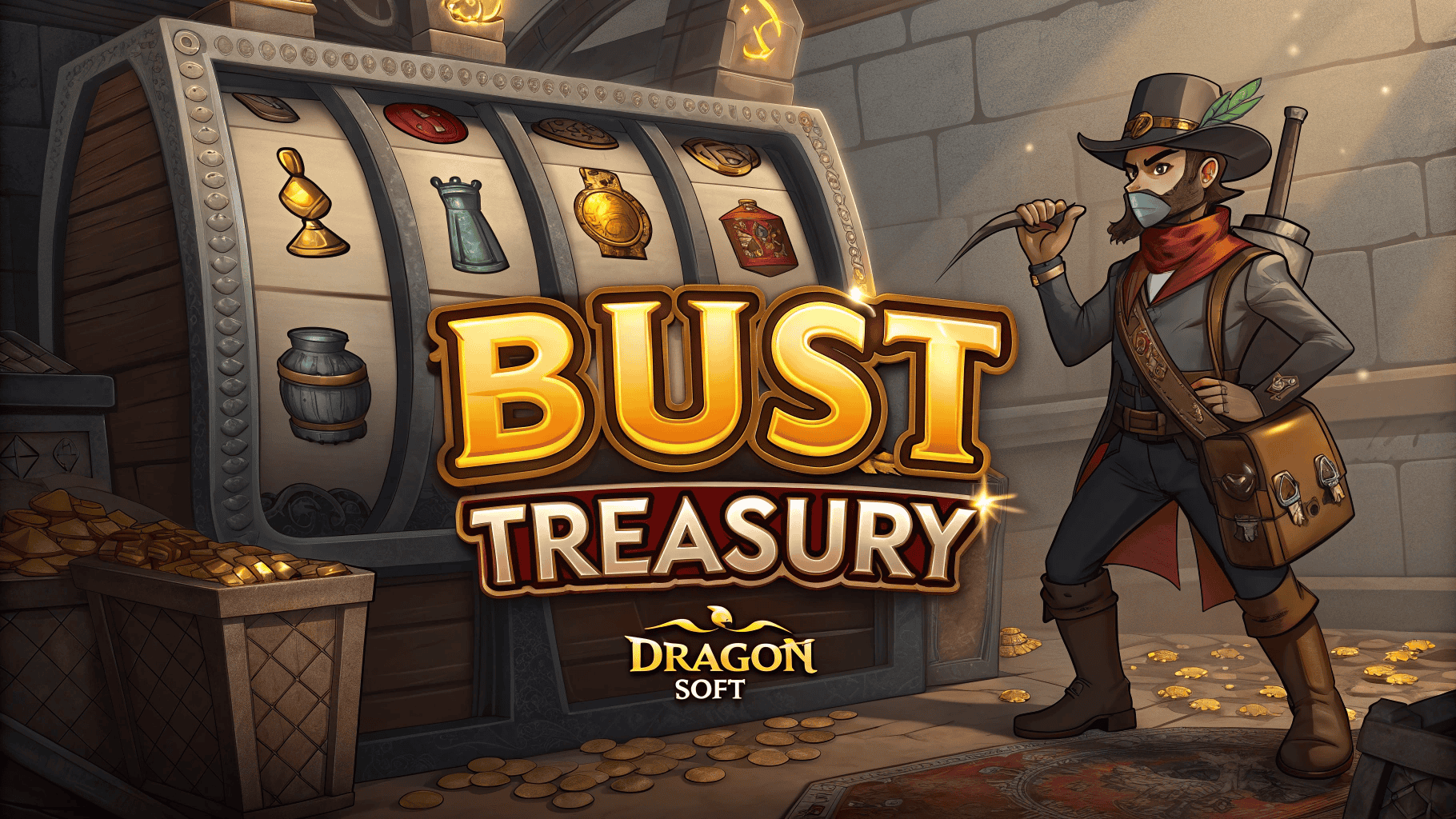 Pecahkan Brankas Jackpot di Slot Bust Treasury Dragon Soft