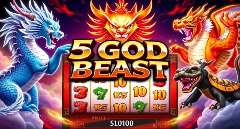 Rebut Jackpot Hebat di Slot 5 God Beast Dragon Soft