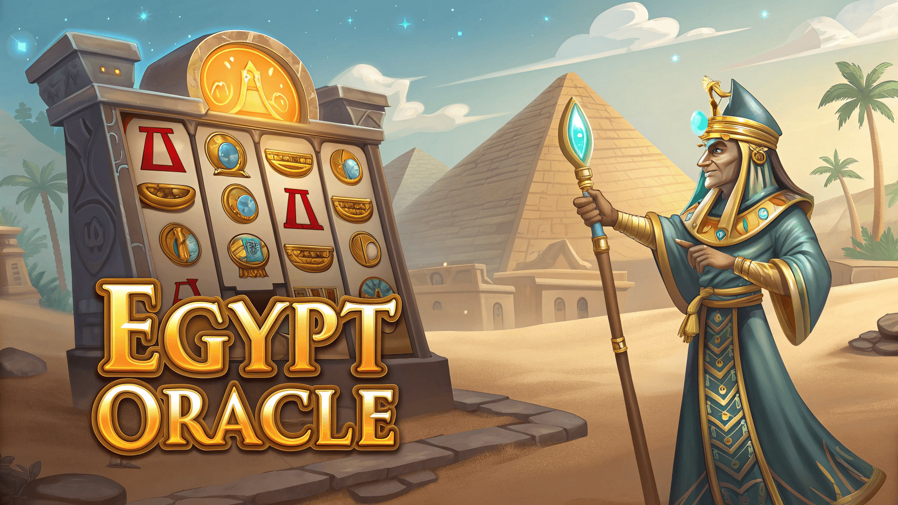 Terobos Piramida & Rebut Bonus di Egypt Oracle dari Dragon Soft